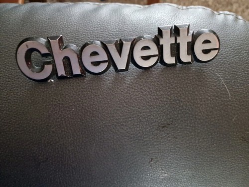 Vauxhall chevette metal badge - chevette,