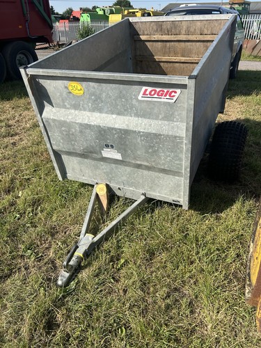 Quad atv livestock trailer