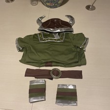 Wicked Costumes Girls Green Viking Costume Dress 8-10 Years