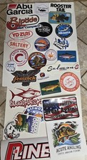 Lot Of Fishing Stickers Lure