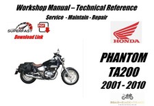 Honda TA200 PHANTOM Service