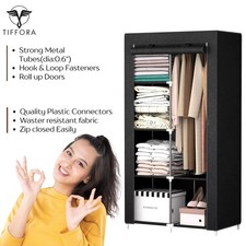 Wardrobe With Hanging Rail