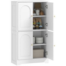 HOMCOM 110cm Kitchen Cupboard