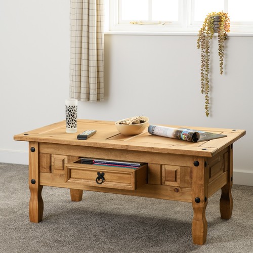 Corona drawer coffee table - corona,