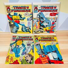 Transformers & Action Force UK Marvel Comics Bundle 4 Issues #174 175 176 177