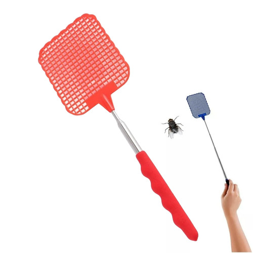 Fly swatter long handle - long,