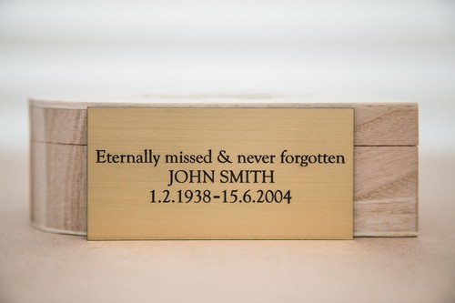 Engraved sign memorial - engraved, sign,