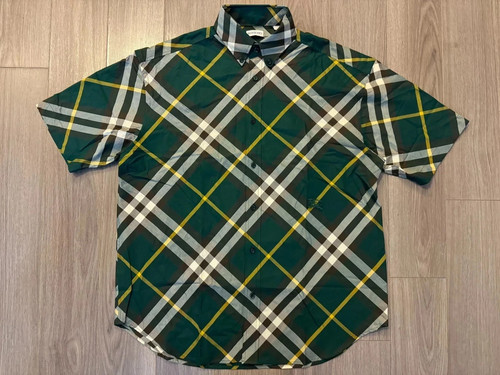 Burberry check short sleeve - check,