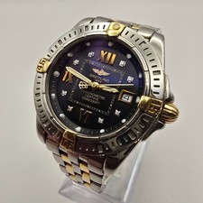 BREITLING COCKPIT LADY B71356 LADIES WATCH GOLD/STEEL SWISS QUARTZ WITH DIAMONDS