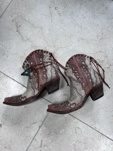 Vintage corral cowboy - vintage, boots