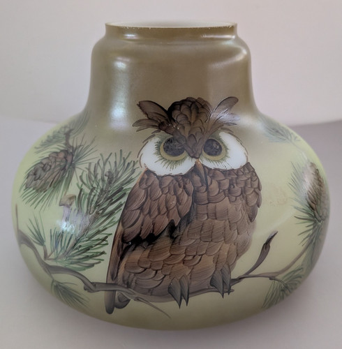 Vintage owl pine - vintage, on