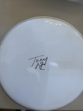 SIGNED Tony Mcarroll drum Skin
