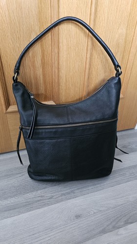 Fat face black - black, leather
