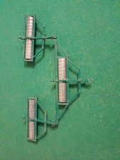 BRITAINS  FARM 9554 TRIPLE GANG ROLLER VGC NO BOX