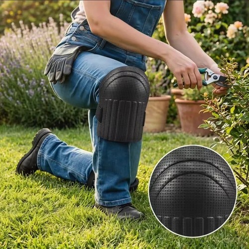 Pair soft foam knee pads - soft, for
