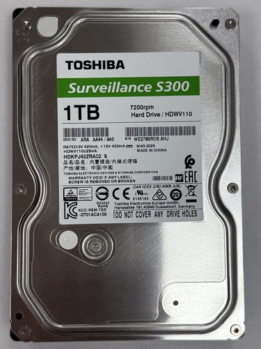Toshiba n300 surveillance - toshiba, 1