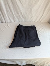 Dockers Mens Trousers Navy Dress Pant Relaxed Fit Polyblend Waist 40" Leg 30"