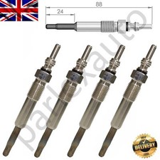 Glow Plugs Set Of 4 Fits Renault Clio Kangoo Laguna MK2 MK3 1.5D 1.9D 