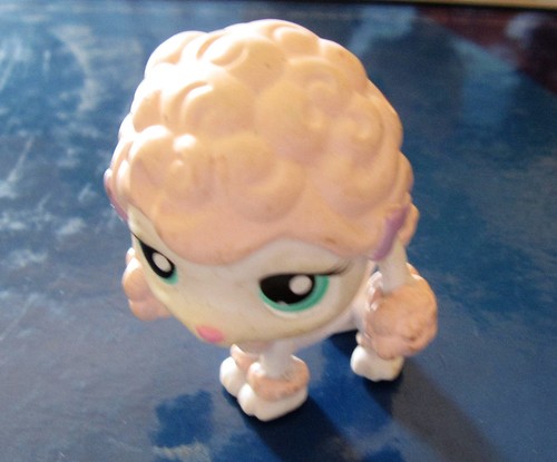 Littlest petshop dog poodle - littlest,