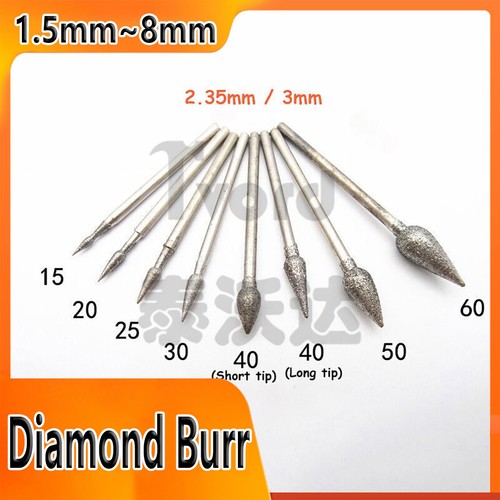 Diamond burr 5mm - diamond, drill