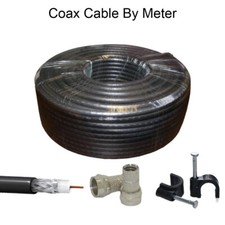 RG6 Coax Cable Coaxial Black