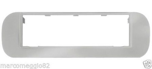 Panel with hole - , silver