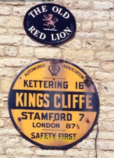 Photo 6x4 Old AA Sign on Park