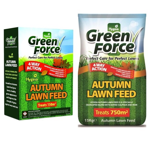 Green force autumn lawn feed - force,