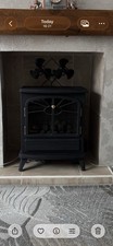 Flueless Gas Stove Fire