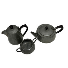 Vintage Pewter Hammered