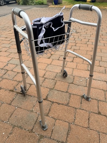 Walking frame caddy basket - walking,