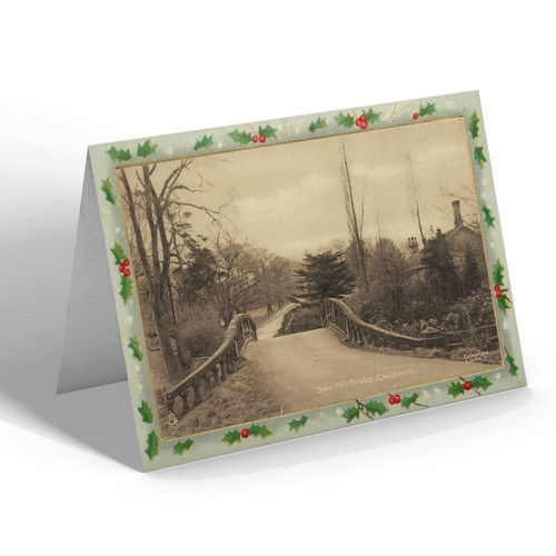 Xmas notelet vintage - notelet,