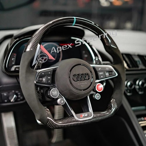Custom audi steering wheel - steering,