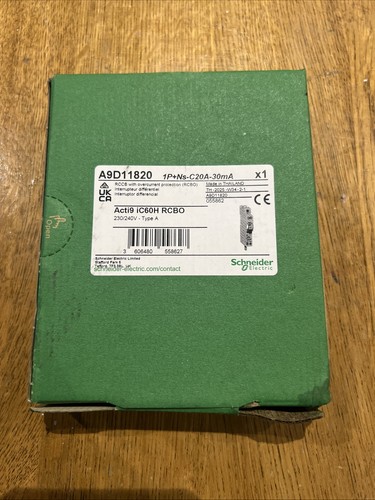 Schneider c20 rcbo - c20, (30ma)