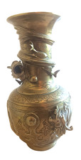 Chinese vintage brass dragon - brass,