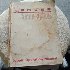 Rover P6 3500 3500S V8 Factory