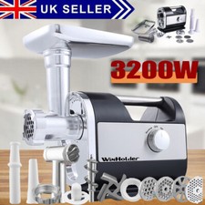 Heavy Duty Electric 3200W Meat Grinder Food Sausage Mincer Stuffer Maker Machine
