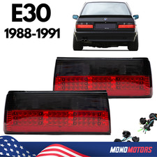 FOR BMW E30 SMOKED TAIL LIGHTS