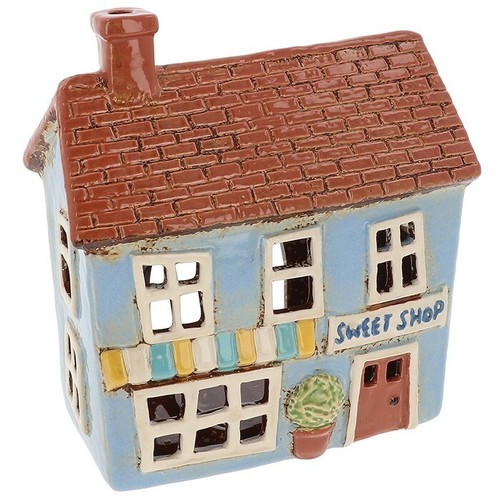 Village pottery ceramic blue - village,