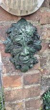 Greenman Garden Wall Plaque
