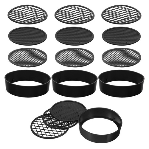 Reusable plastic soil screen - plastic,