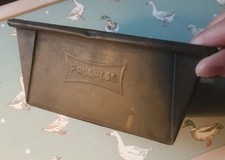 Vintage Progress small Loaf Tin Rectangular, Heavy Duty Cake Baking 