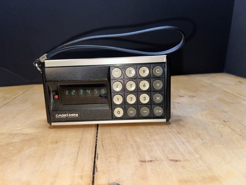 Vintage casio 601 vfd mini - vintage,