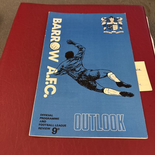 1968 barrow afc luton - barrow,