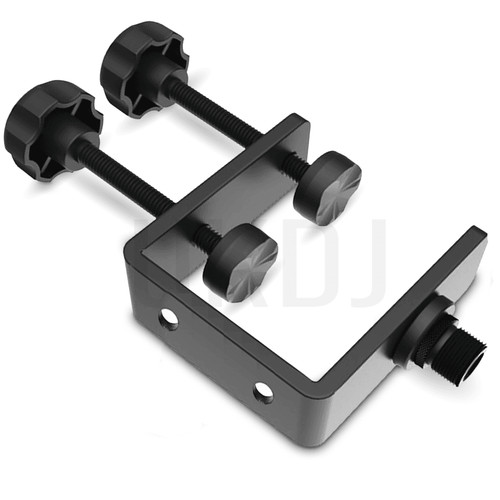 Microphone stand clamp - with, a