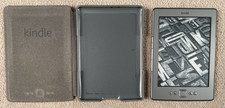 Amazon Kindle 4th Generation (2011) ebook reader - with burgandy case (Bundle)
