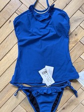 GIDEON OBERSON Tankini, UK Size: 10; Colour: Aqua Marin