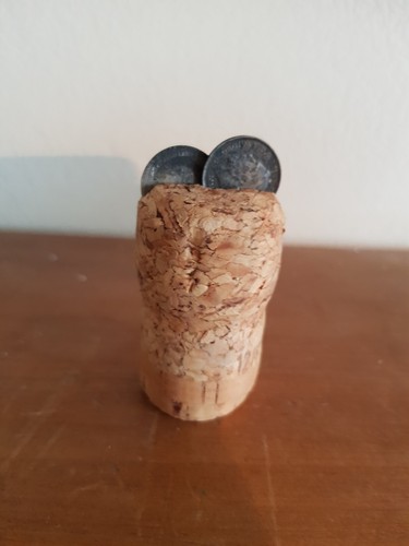 Lucky champagne cork with - with, 2