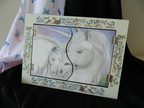 Unicorn horses mather - unicorn, child