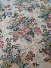 Upholstery Crafting Fabric New Tapestry Look 5.3 M² Vintage Rose Floral Design